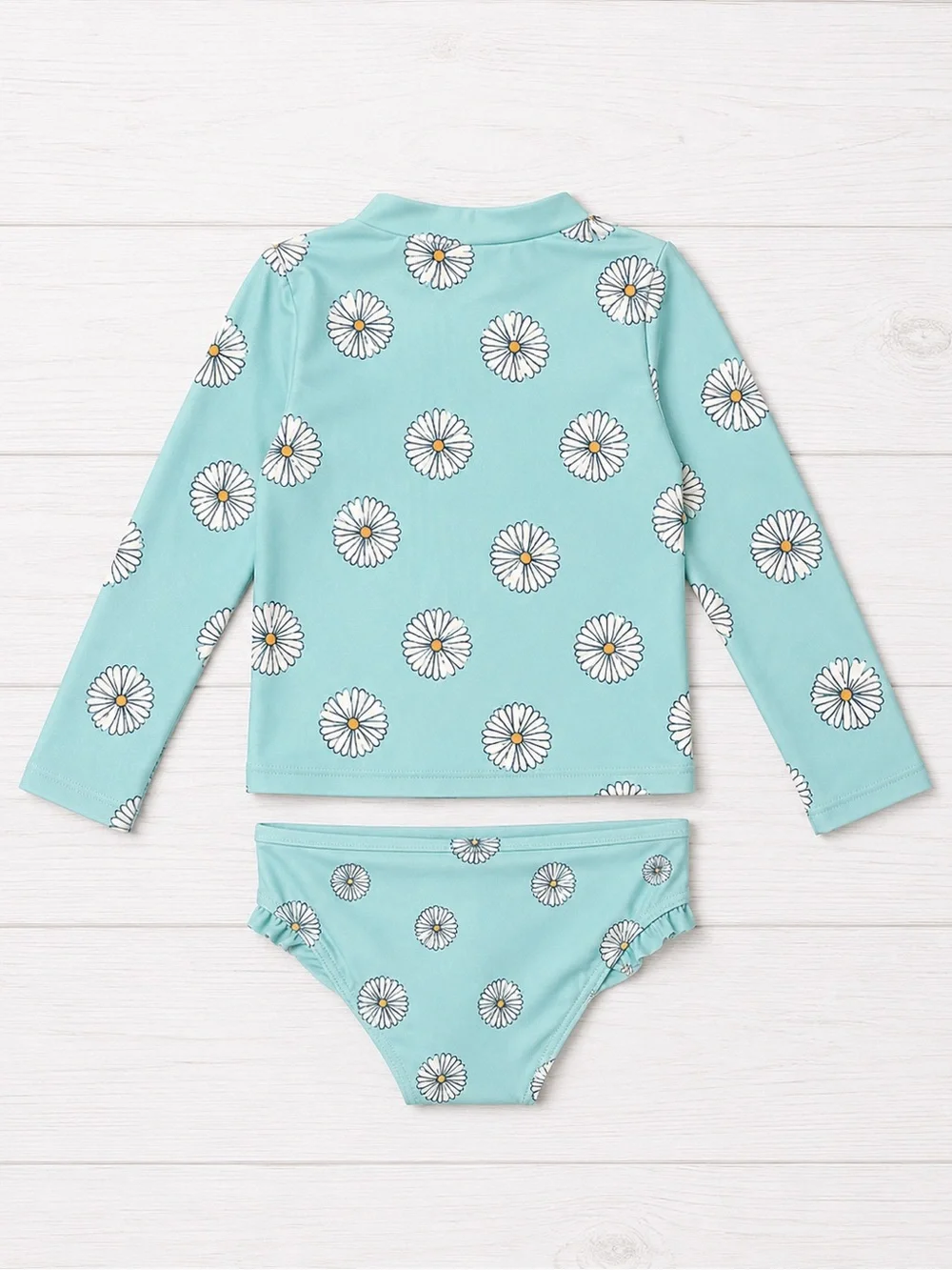 Carter’s Child of Mine Girls Daisy Rash Guard Swimsuit Set Size 5T